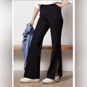 Spanx The Perfect Double Slit Pants Black